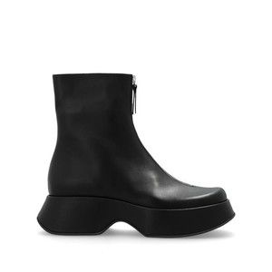 Vic Matié Ankle Boots With High Wedge Sole - NWT